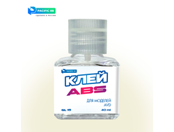 Pacific88: Клей для ABS пластика (для моделей AVD) с кисточкой (40мл.)