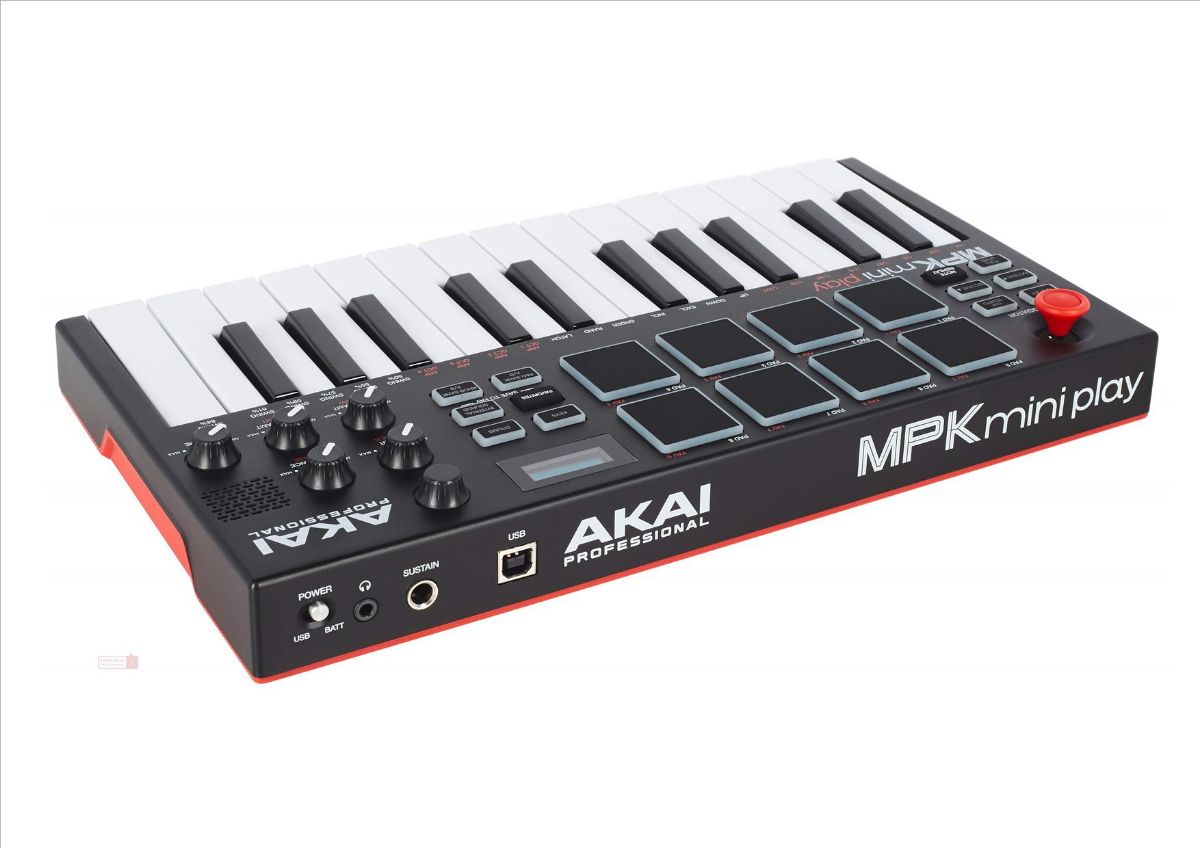 Изображение с задней панелью AKAI MPK Mini