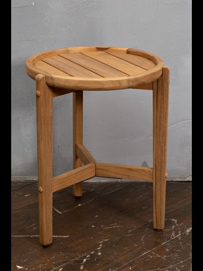 Боковой стол из тика Aspen