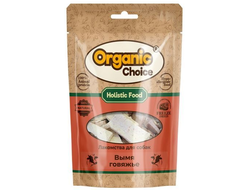 Organic Сhoice 60 г лакомство для собак вымя говяжье