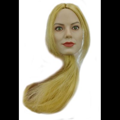 Женская голова (скульпт) Марго Робби - 1/6 scale Female Head Sculpture (GC047B) - GACTOYS