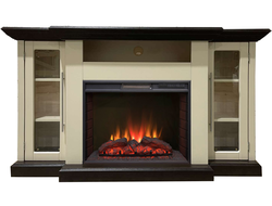 Электрокамин Элтон LUX SL-B с очагом Sparta 25.5 LED