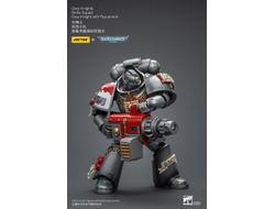 Серый рыцарь ударного отделения (Warhammer 40k) - КОЛЛЕКЦИОННАЯ ФИГУРКА 1/18 Strike Squad Grey Knight with Psycannon (JT9015) - JOYTOY