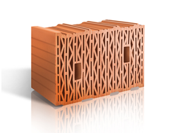 Блок керамический поризованный тёплый ЛСР 10,7 НФ М100, 380х250х219 мм