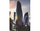 Baku. Комплекс "Огненные башни"