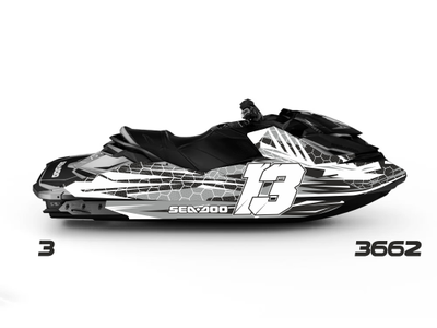Наклейки на Гидроцикл SeaDoo BRP RXT RXP 215 260 300 Оклейка поклейка винил