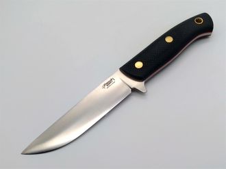 Нож F5 с линзой сталь N690 черная микарта