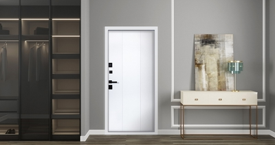 Стальная дверь   Лабрадорит 3D. Заказная модель.