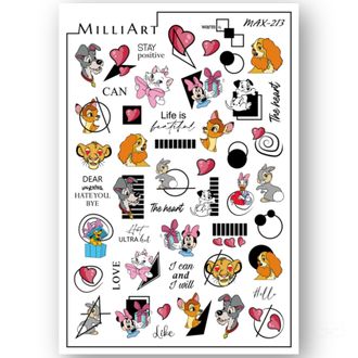 Слайдер-дизайн MilliArt Nails MAX-213