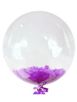 Баблс с перьями 60 см