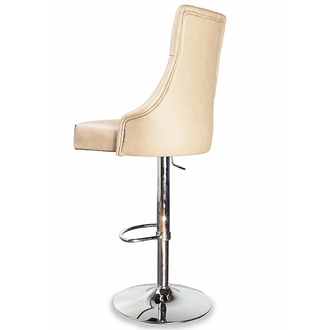 Барный и полубарный стул Дадо на регулируемой основе хром сиденье 62-88 см