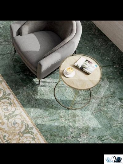 Керамогранит Kerama Marazzi Эвора зеленый 60х60 см SG648022R лаппатированный обрезной