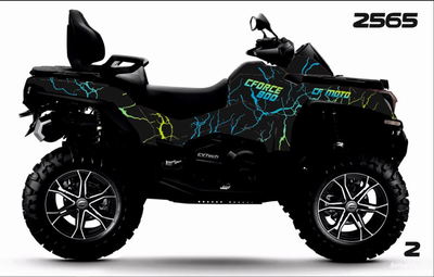 Наклейки Графика Екатеринбург CF MOTO X10 обклеить Обклейка винил