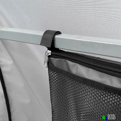 Кабина душевая дачная Rostok серая