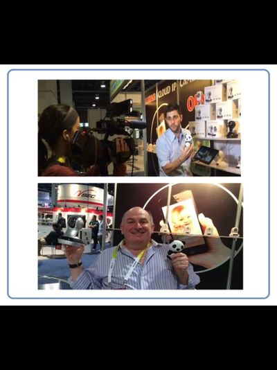 Видеоняня Panda WiFi-LAN видеокамера с DVR , HD (MIPC)