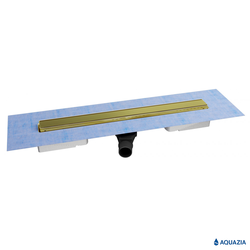 Желоб водосток AQUAZIA В1 Keramik 700 Горизонтальный выпуск (Бронза)