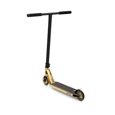 Самокат Комета Гелиос Чёрно-Золотой