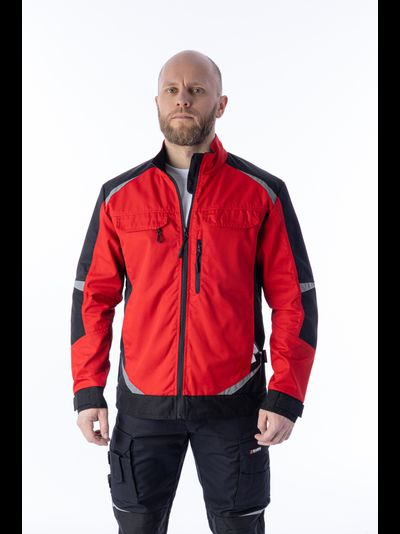 Куртка BRODEKS KS 202 цв. красный/чёрный