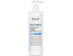 OLLIN Full Force Тонизирующий шампунь против выпадения и для стимуляции роста волос, с экстрактом пурпурного женьшеня, 400 мл