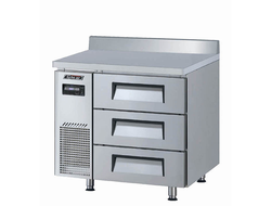 Холодильный стол с ящиками, с бортом KWR9-3D-3-750, Turbo Air