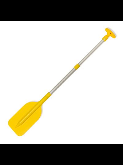 Весло телескопическое Sunfine Marine SF20566 мини 580-1090мм Ø34мм с отпорным крюком из алюминия и жёлтого пластика