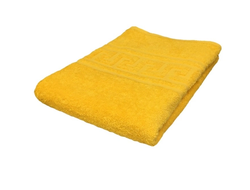 Полотенце махровое гладкокрашеное 50х90 380 гр/м2, желтое
