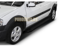 Пороги на Lada Largus Start Black