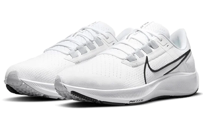 Заказать кроссы для бега Кроссовки Nike Air Zoom Pegasus 38 White Black Pure Platinum CW7356-100