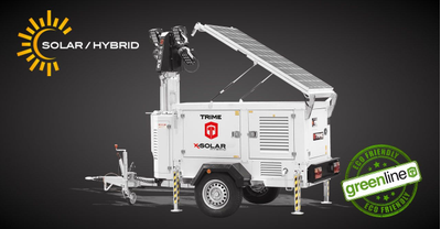 TRIME X-SOLAR HYBRID гибридная осветительная мачта с солнечными батареями