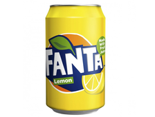 Фанта Лимон ( Fanta Lemon), Германия/Дания, объем 0.33 л.
