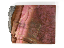 Родонит, полированный срез с двух сторон, Россия, Урал (116*88*11 мм, 385 г) №25929