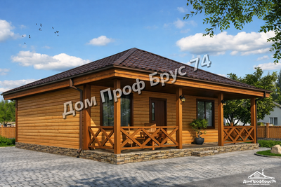 «Спика»  9,66 х 7,66 м — 74 м²