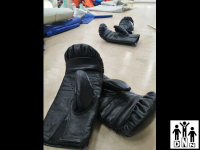 Перчатки снарядные, натуральная кожа DNN