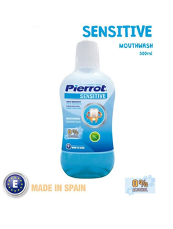 Ополаскиватель для полости рта для чувствительных зубов Sensitive Mouthwash, Pierrot,  500 мл.