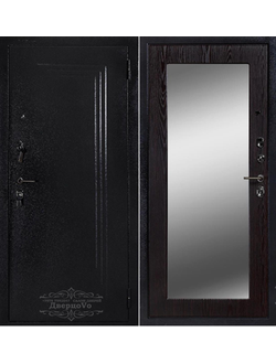 ЙОШКАР-ОЛА. АНТАРЕС. СТАЛЬ 1,8 мм. ТЕХНО. АНТИК ЧЕРНЫЙ/ ВЕНГЕ ТАНГЕНТ-ЗЕРКАЛО