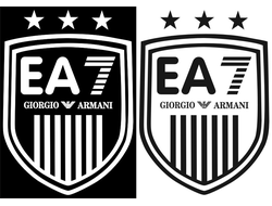 Наклейка EA7 Armani