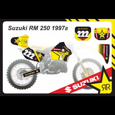 Наклейки suzuki RM мотопленка.рф