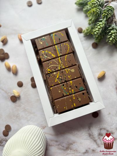 Коробка под дубайский шоколад прозрачная 17х9х3 см