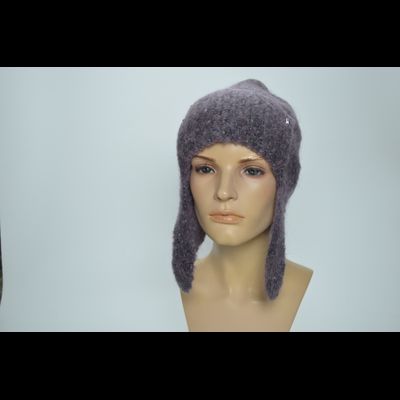 Шапка ушанка Vizio 1382 UO фиолетовая