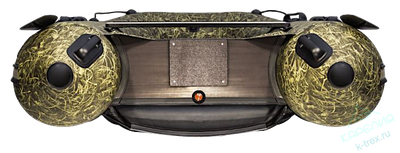 Лодка ПВХ Мастер Лодок Ривьера Компакт 2900НДНД Камуфляж Камыш