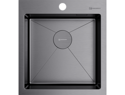 МОЙКА OMOIKIRI AKISAME 46 GM (4973095) ВОРОНЕНАЯ СТАЛЬ