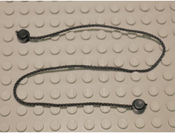 !АНАЛОГ! String with End Studs 31L Overall  23.4 cm , Black (x127c31 / 4295420 / 4528332 / 6037557 / 6074033 / 6096956)