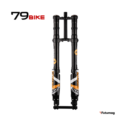 Электромотоцикл эндуро 79bike Falcon Pro белый-красный