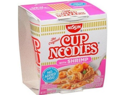 Лапша  Cup Noodles с Креветками(Shrimp) 64гр (12)