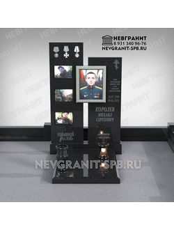 Памятник военному сво на могилу мужчине   493  эксклюзивный