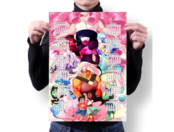 Календарь настенный Вселенная Стивена, Steven Universe №12