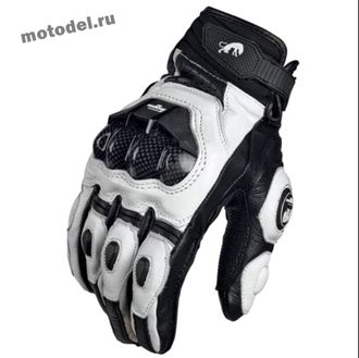 Мото перчатки Furygan AFS с защитой, черные, кожа (мотоперчатки)