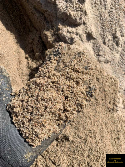 песок средней крупности