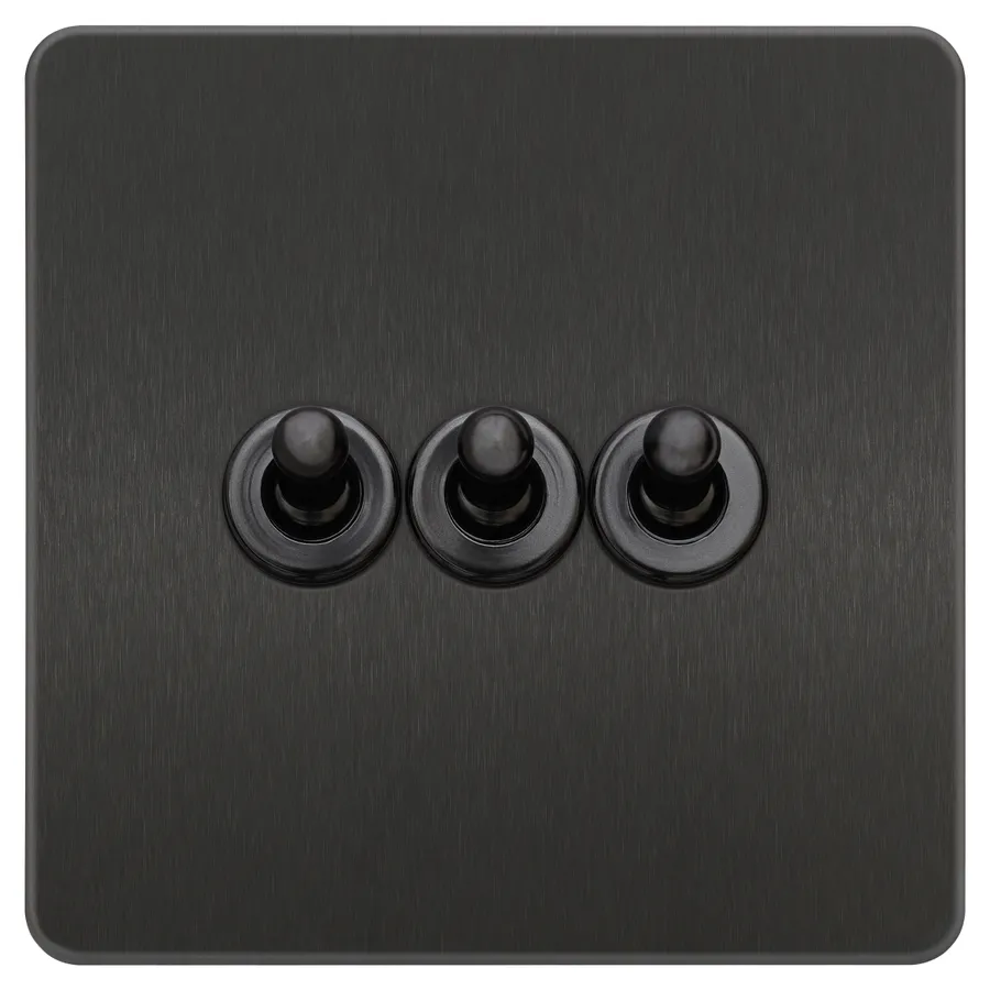 T&J Electric выключатель-тумблер 3-кл