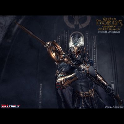Гор в золотом - Коллекционная ФИГУРКА 1/6 scale Action Figure King and Vengeful God Horus Gold Edition (PL2020-170A) - TBLeague